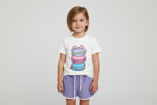 Tweenstyle by Stoopher - Lavender Terry Dolphin Shorts