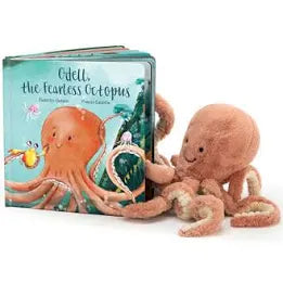 Jellycat - Odell, The Fearless Octopus Book