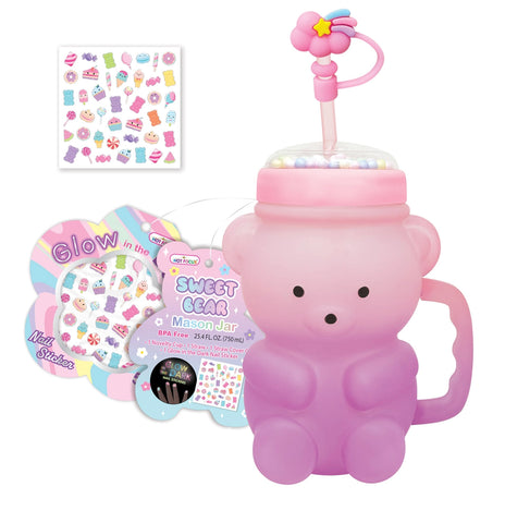 Hot Focus - Sweet Bear Mason Jar, Sugar Crush