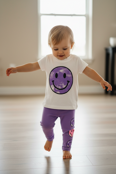 Mish - Purple Smiley Set