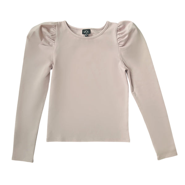 Puff Sleeve Cotton Top