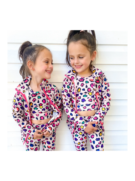 Leopard Athletic Jacket