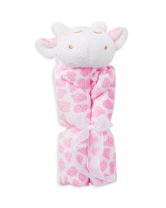 Angel Dear - Pink Giraffe Blankie