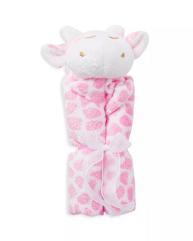 Angel Dear - Pink Giraffe Blankie