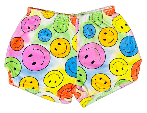 Made with Love and Kisses - Smileys Pajama Shorts