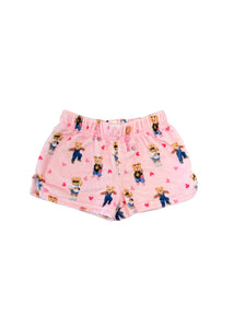 Preppy Goose - Teddy Bear Plush Shorts