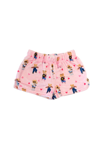 Preppy Goose - Teddy Bear Plush Shorts