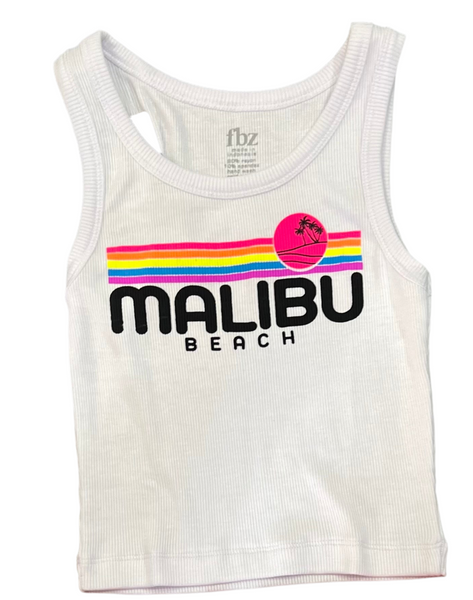 Flowers by Zoe - Malibu Ribbed Tank