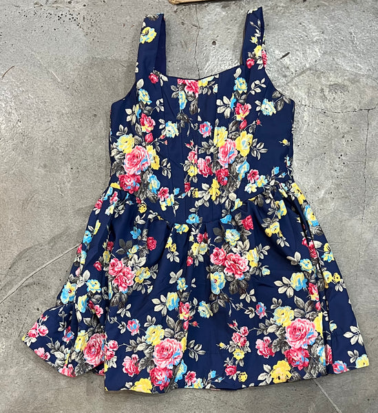 Flowers by Zoe - Navy Floral Dress