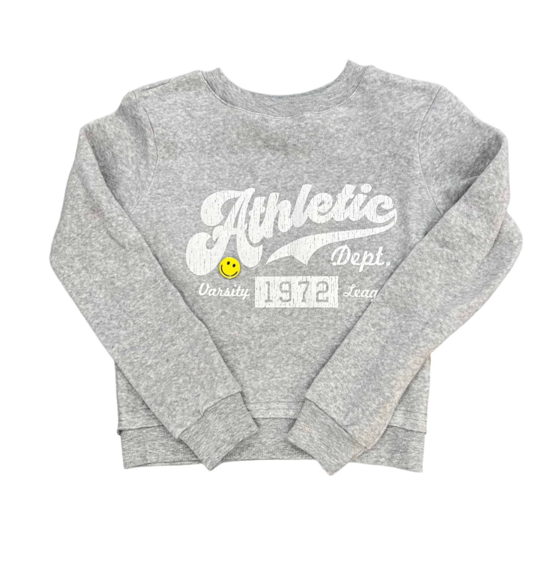 Love Junkie - Fleece Crewneck - Athletic - Heather Grey