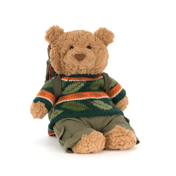 Jellycat - Bartholomew Bear Hiking Outfit