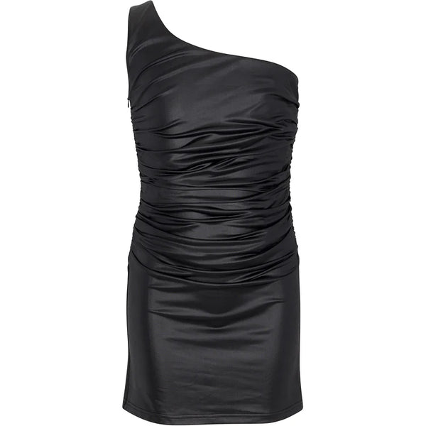 Gold Rush - One Shoulder Ava Dress - Black