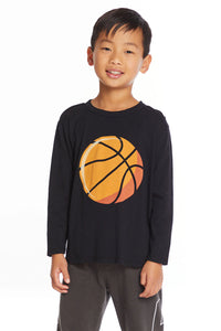 Chaser - Slam Dunks Boys Long Sleeve Crew Neck Tee