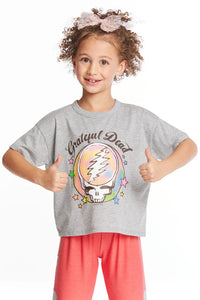 Chaser - Grateful Dead Airbrushed Steal Your Face Girls Tee