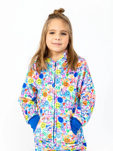 Preppy Goose - Love & Smiles Plush Onesie