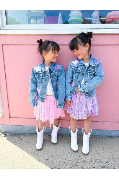 Personalized Patched Denim Jacket (TWO WEEK TURNAROUND)