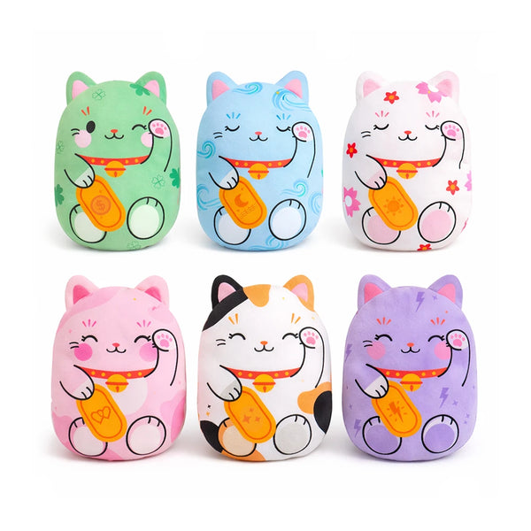 Top Trenz - Bubble Stuffed Squishy - Mystery Mini Lucky Cats