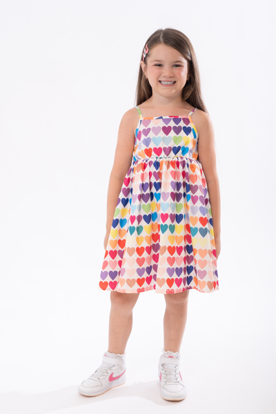 Tweenstyle by Stoopher - Colorful Hearts Dress