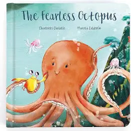 Jellycat - Odell, The Fearless Octopus Book