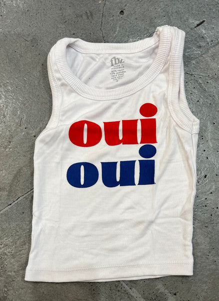 Flowers by Zoe - Oui Oui Ribbed Tank