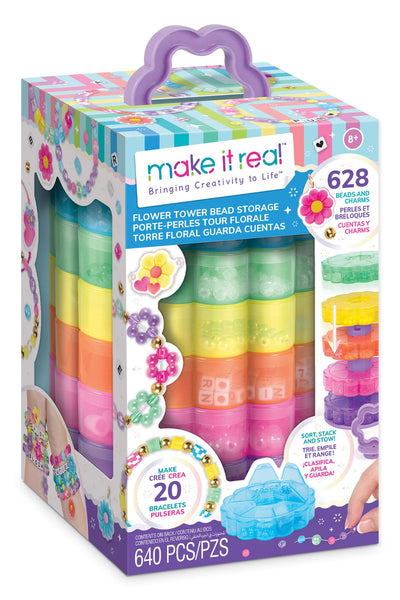 Make It Real - Flower Tower Bead Storage