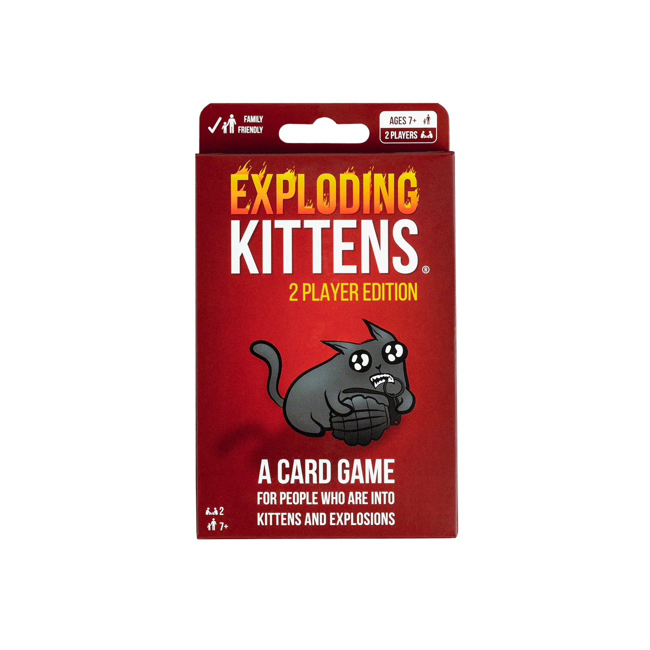 EXPLODING KITTENS 2-PLAYER EDITION