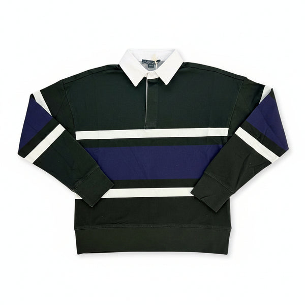 Vintage Havana - Alpine Heritage Stripe Sweatshirt Polo