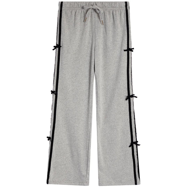 Flowers by Zoe - Retro Stripe And Bow Wide Leg Pant