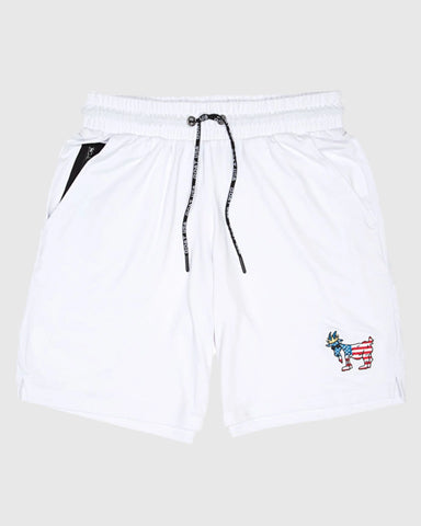 GOAT USA - Freedom Relaxed Shorts - White