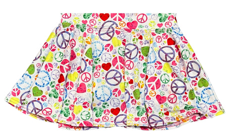 Dori Creations - Peace Print Skort