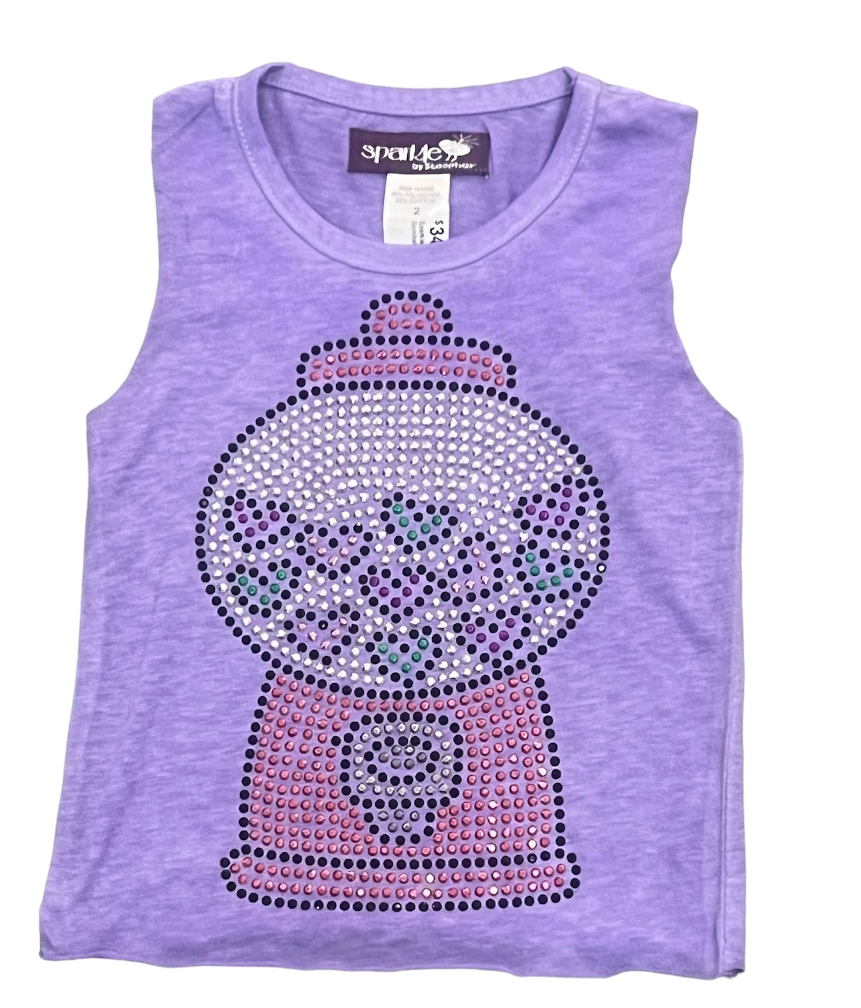 Sparkle by Stoopher - Lavender Gumball Tank