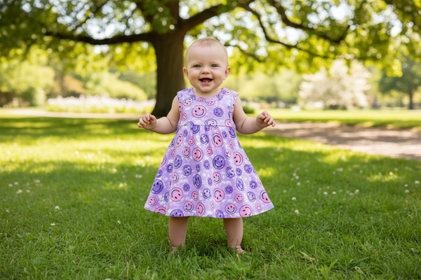 Mish - Smiley Tie Dye Dress