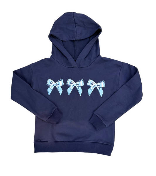 Prince Peter - Navy Bows Hoody