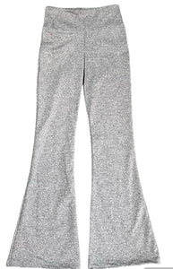 Dori Creations - Grey/White Flare Leggings