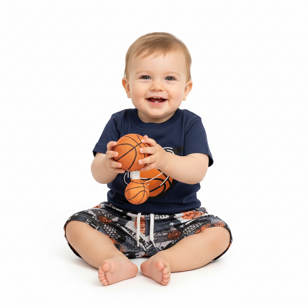 Mish - Basketball Mesh Shorts Set