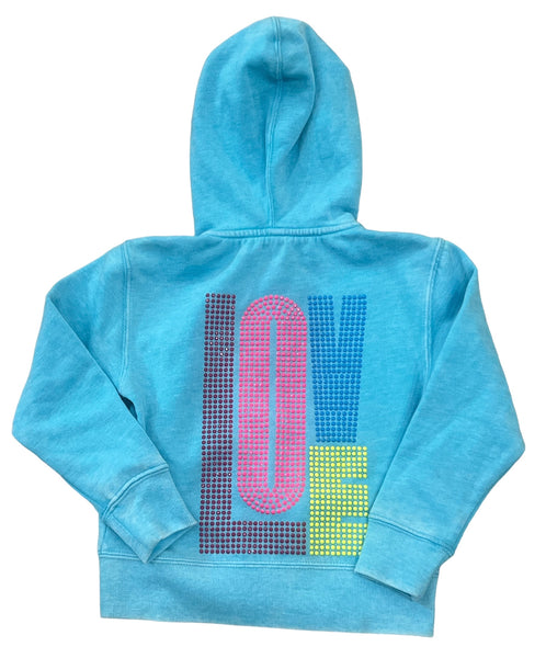 Sparkle by Stoopher - Sparkle Turquoise Hoodie - Neon Love