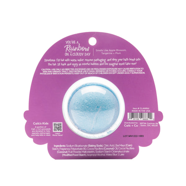 Cait  + Co - You're A Rainbow On A Cloudy Day Bath Bomb