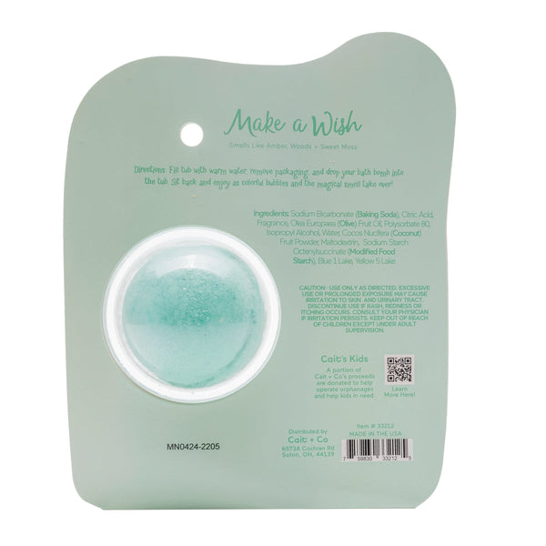 Cait  + Co - Birthday Cupcake Clamshell Bath Bomb - Make A Wish