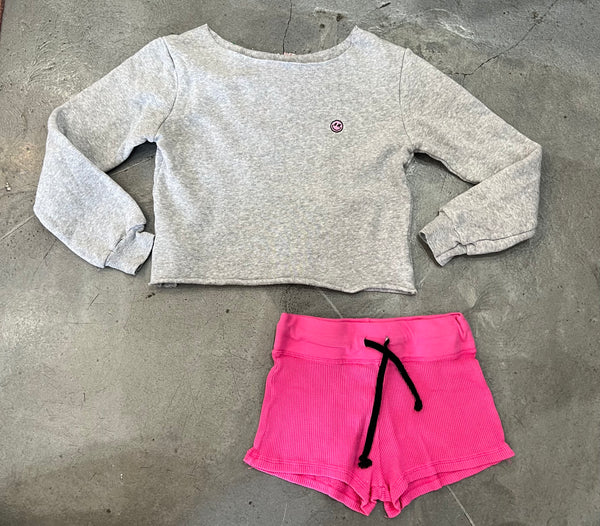 Love Junkie - Thermal Shorts - Pink