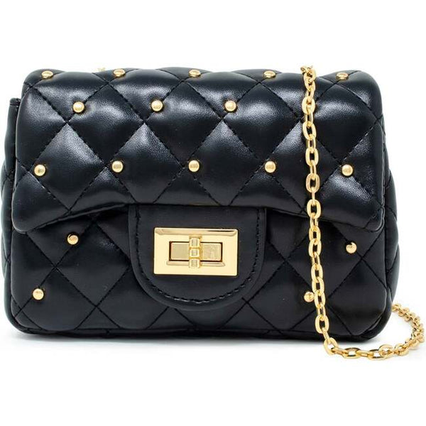 Zomi Gems - Classic Quilted Stud Mini Bag