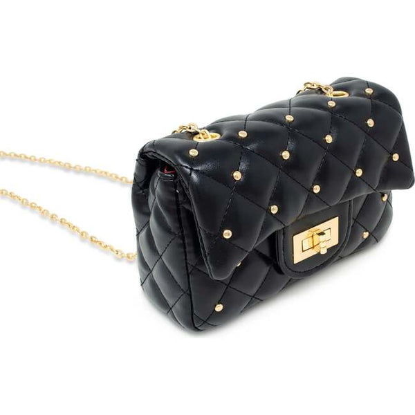 Zomi Gems - Classic Quilted Stud Mini Bag
