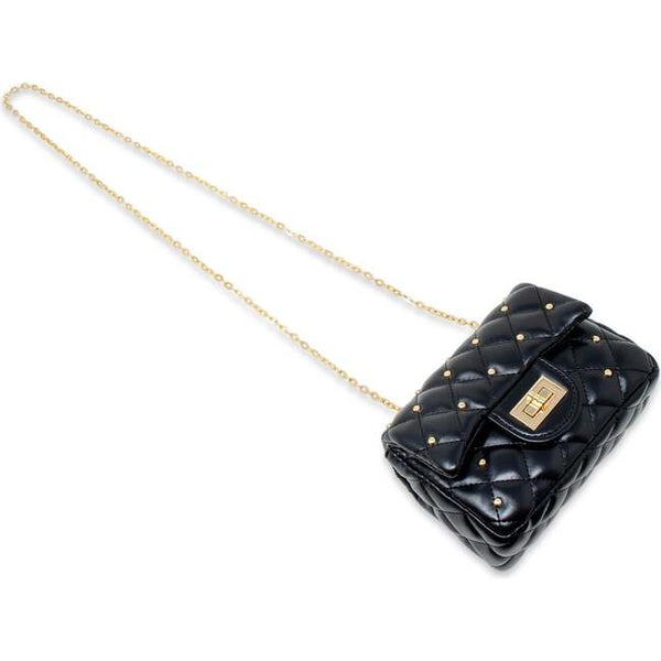 Zomi Gems - Classic Quilted Stud Mini Bag