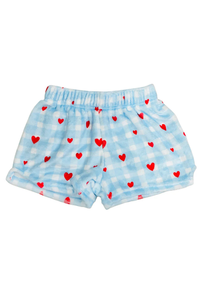 Iscream - Gingham Hearts  Plush Shorts