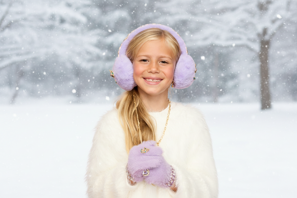 Super Smalls - Lavender Dreams Jeweled Gloves