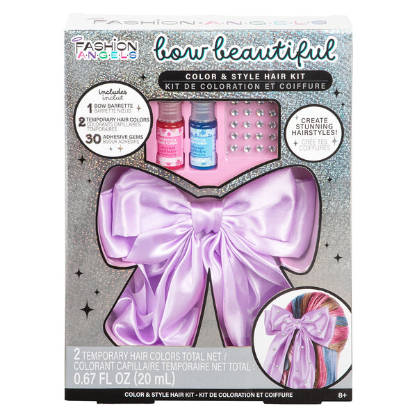 Fashion Angels - Bow Beautiful Temporary Hair Color & Styling Kit