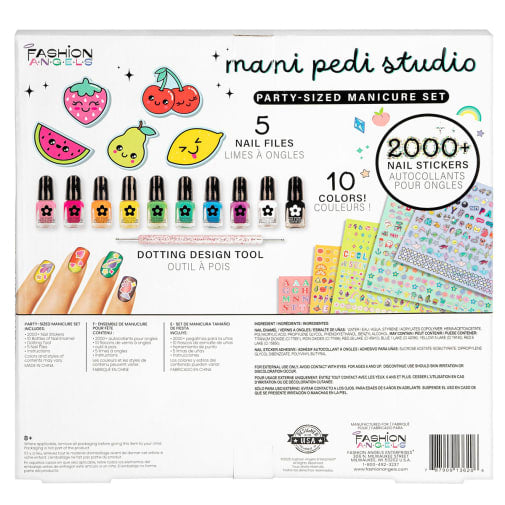 Fashion Angels - Mani Pedi Studio - Party Sized Nail Art Kit