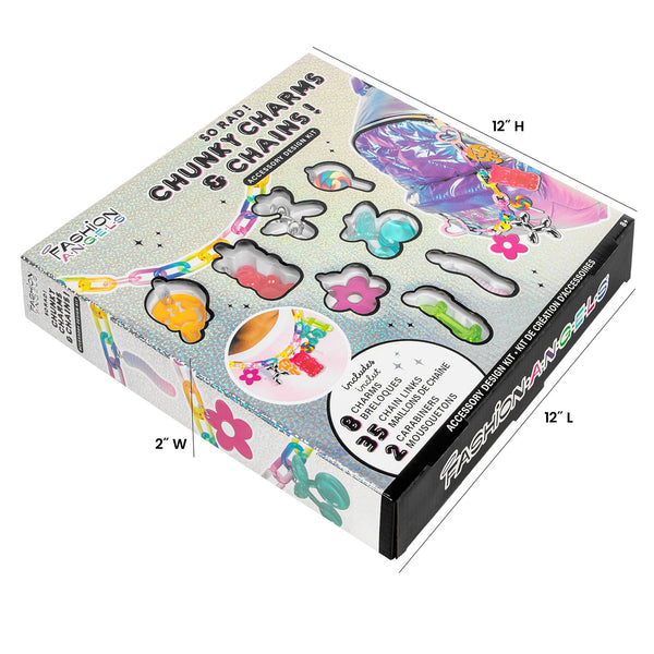 Fashion Angels - So Rad! Chunky Charms & Chains Accessory Design Kit