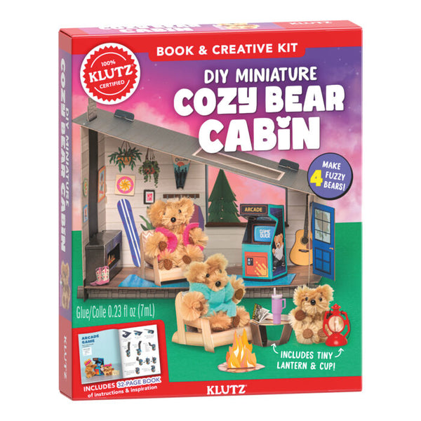 Klutz - Miniature Cozy Bear Cabin