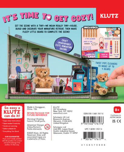 Klutz - Miniature Cozy Bear Cabin