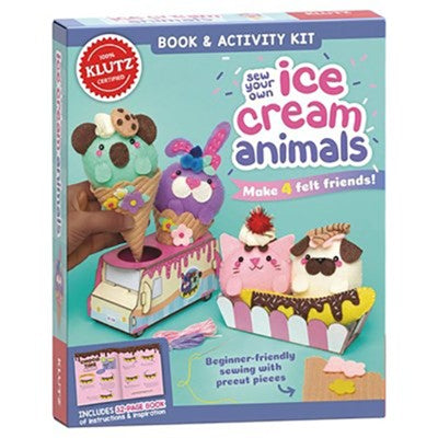 Klutz - Sew Your Own Ice Cream Animals